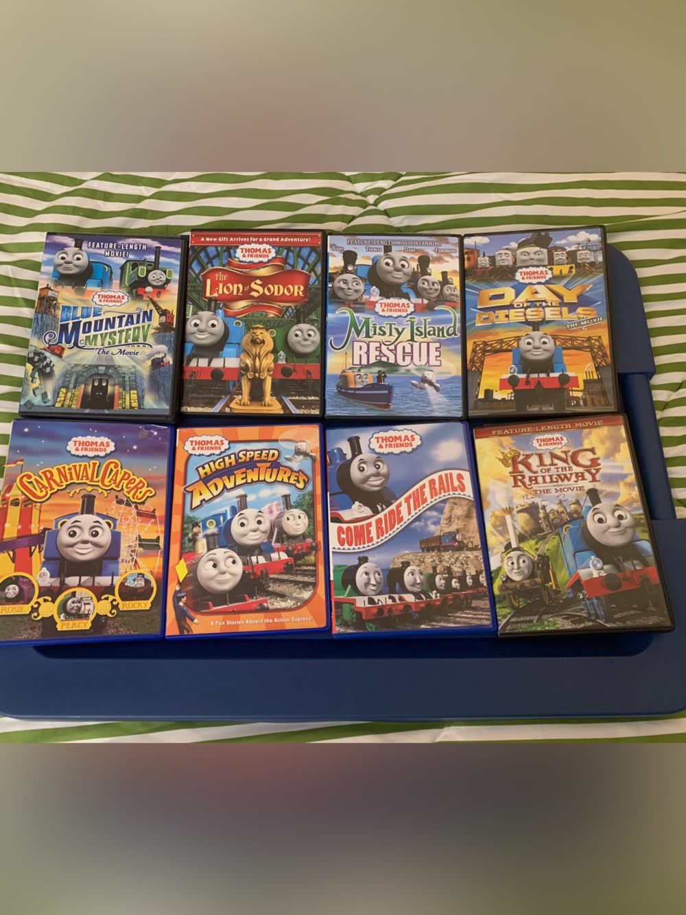 Thomas & Friends DVD Collection - Lot of 8 Movies